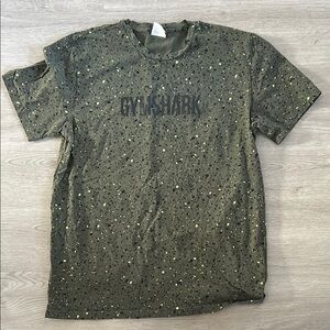 Gym shark Men's Green T-Shirt